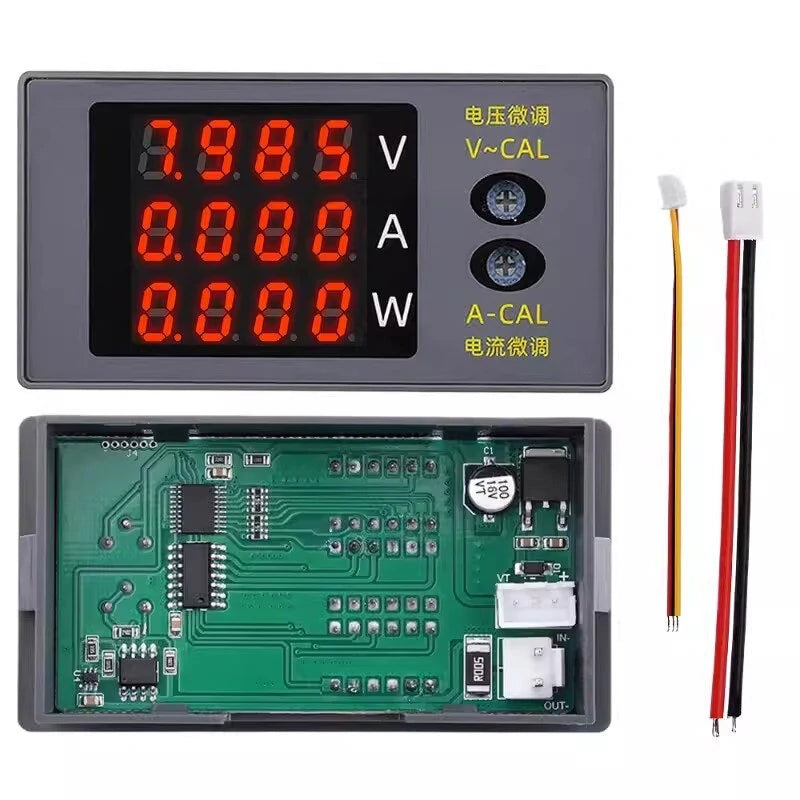 DC730 High Precision Digital Volt-Amp-Watt Meter 0-100V 10A 1000W Energy Current Voltage Monitor