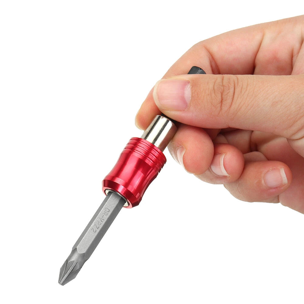 42PCS High-Quality Screwdriver Bit Set - 25mm Flat Head & Pozidriv for Woodworking & Repairs with Organized Storage Box