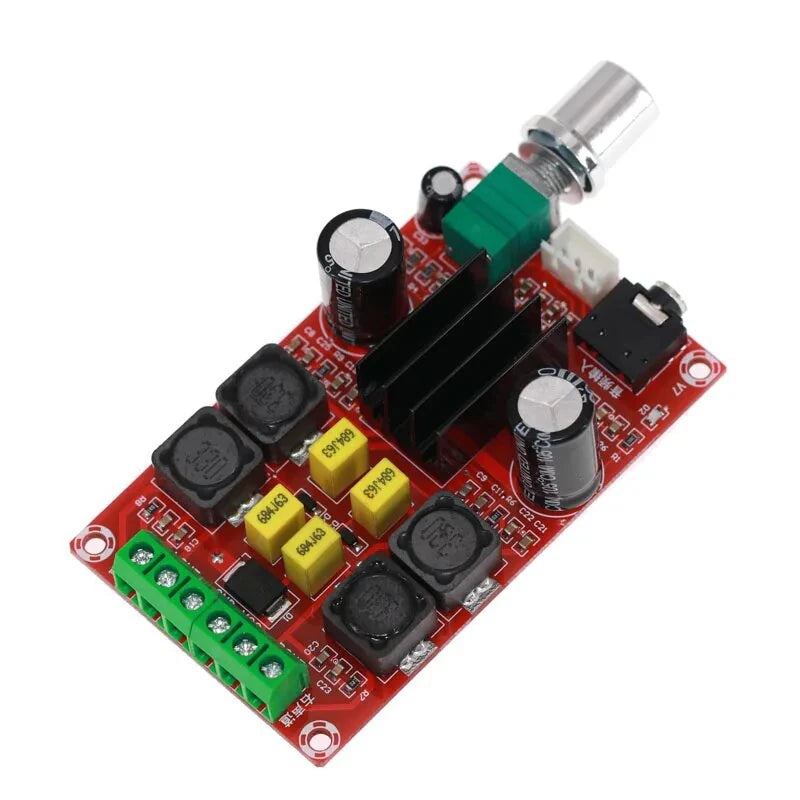 XH-M189 2x50W TPA3116D2 Dual Channel Stereo Power Amplifier Module, Class D, Adjustable, DC 24V
