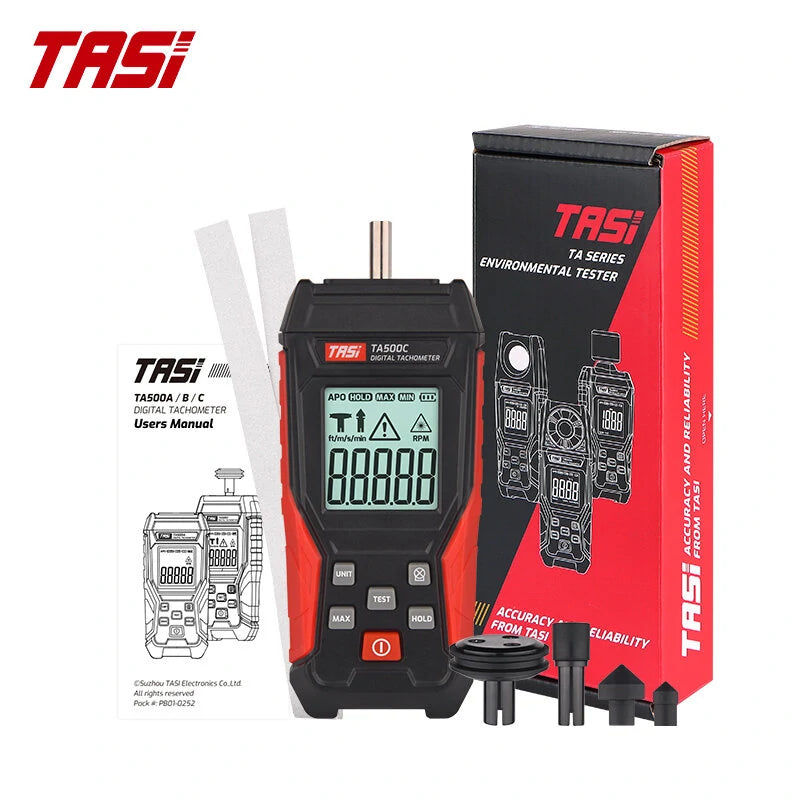 Anson TA500C Professional Laser Digital Tachometer & Speedometer - High Performance, Accurate Speed Measurement