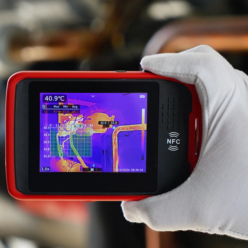 Bluetooth Handheld UNI-T UTI260T Thermal Imaging Camera 256x192 IR for PCB Circuit Repair (-20℃ to 550℃)