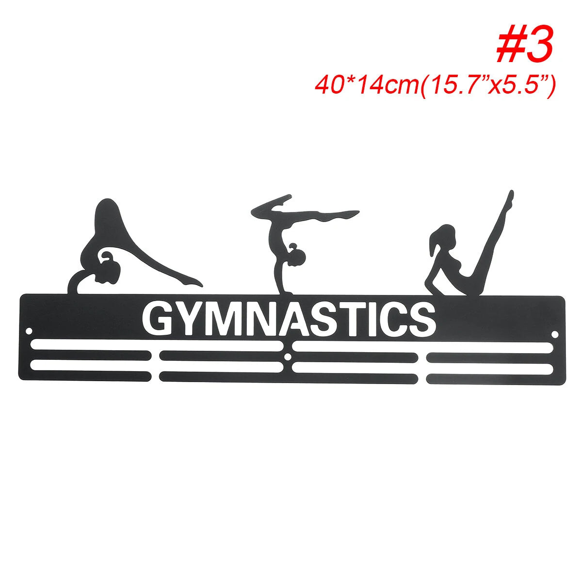 6 Styles Black Sports Medal Hanger Award Display Rack