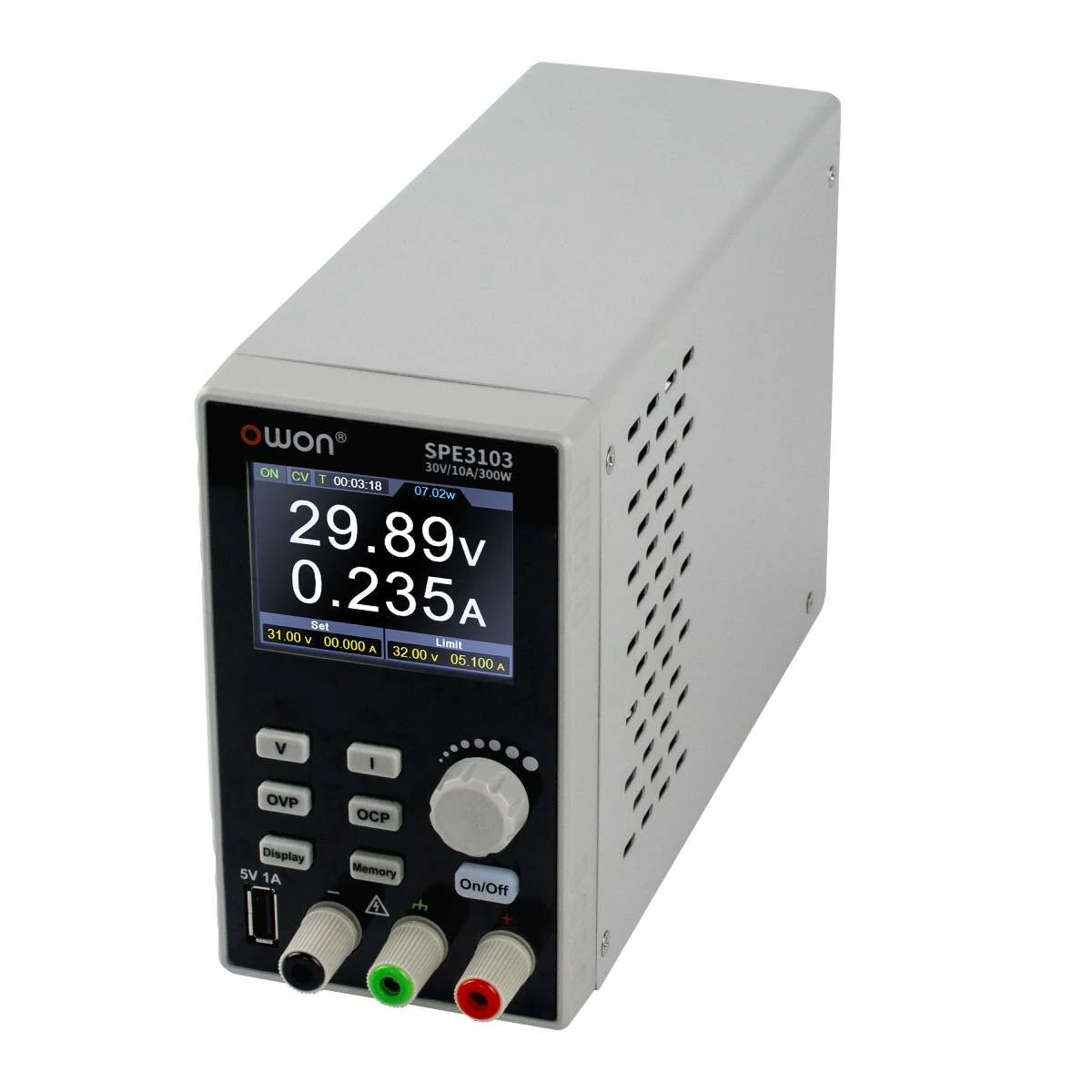 OWON SPE3103/SPE6103 Programmable Single Channel DC Power Supply Voltage Regulator for Lab