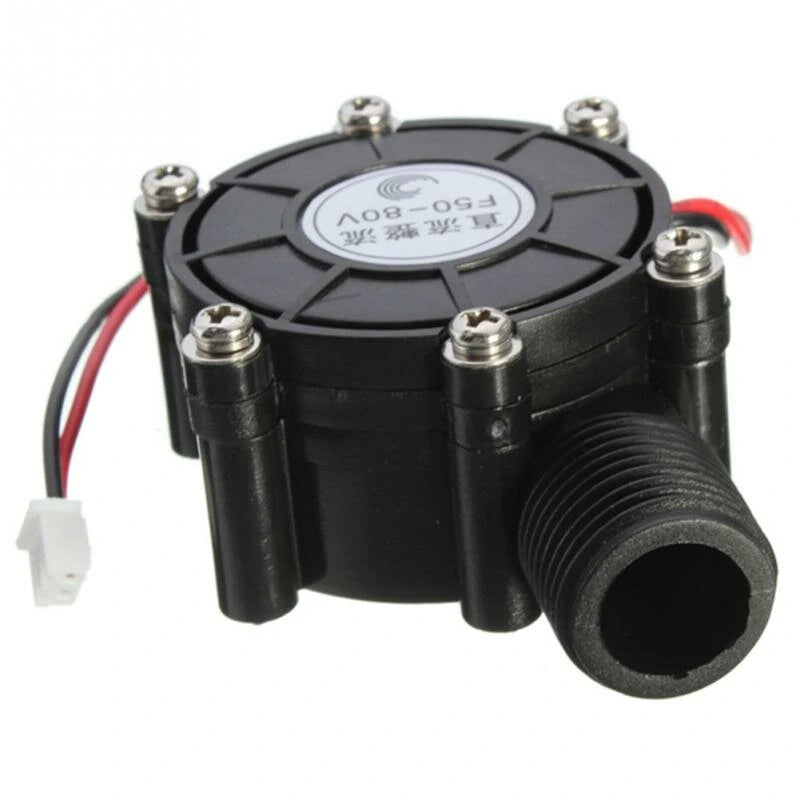 5V 12V 80V 10W Micro Hydro Generator Turbine for DIY Hydroelectric Tap Water Flow