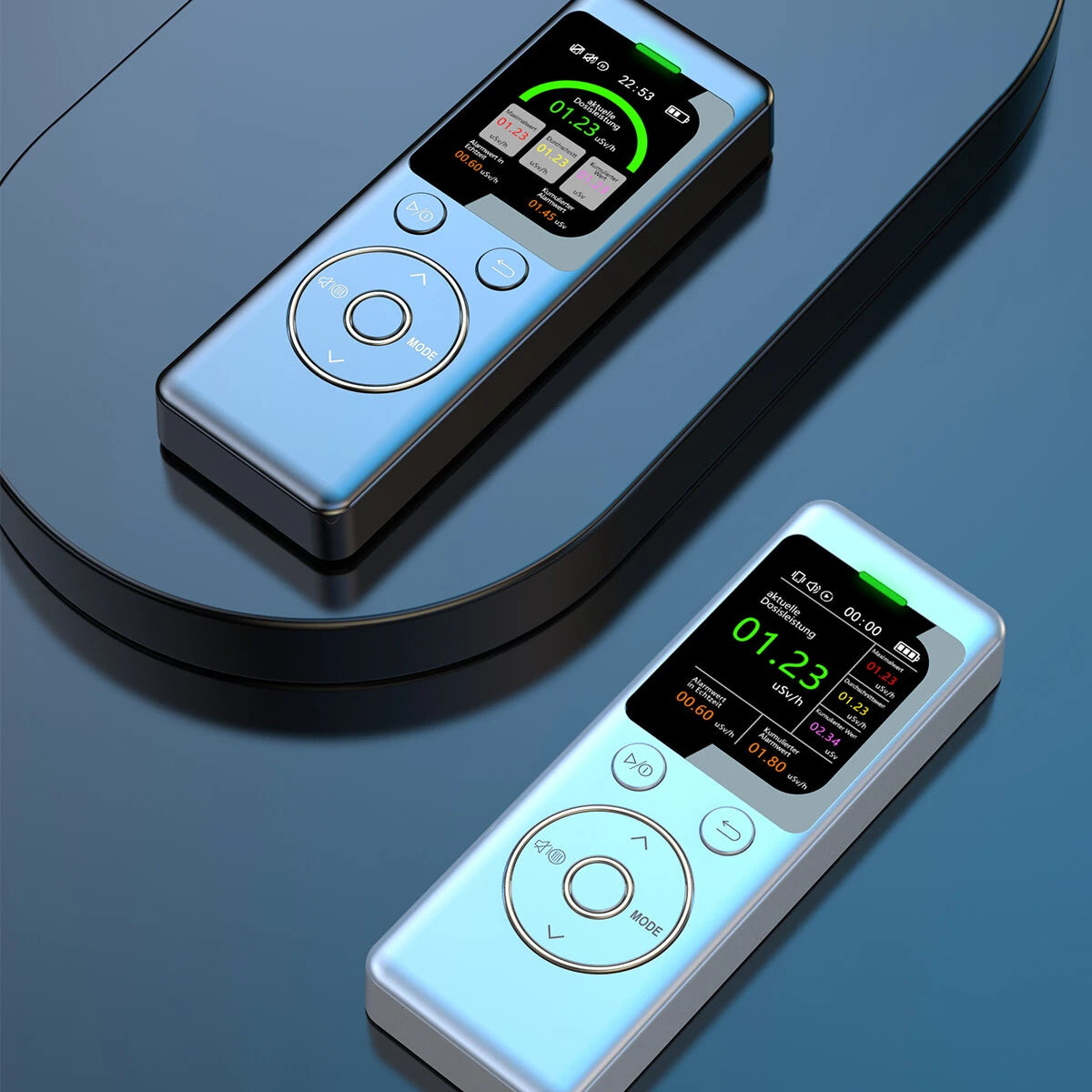 GM02 Geiger Counter Radiation Tester, 48mm TFT Screen, 0.08µSv/h-9999µSv/h, Magnetic Charging, Long Battery Life, Accurate Measurement