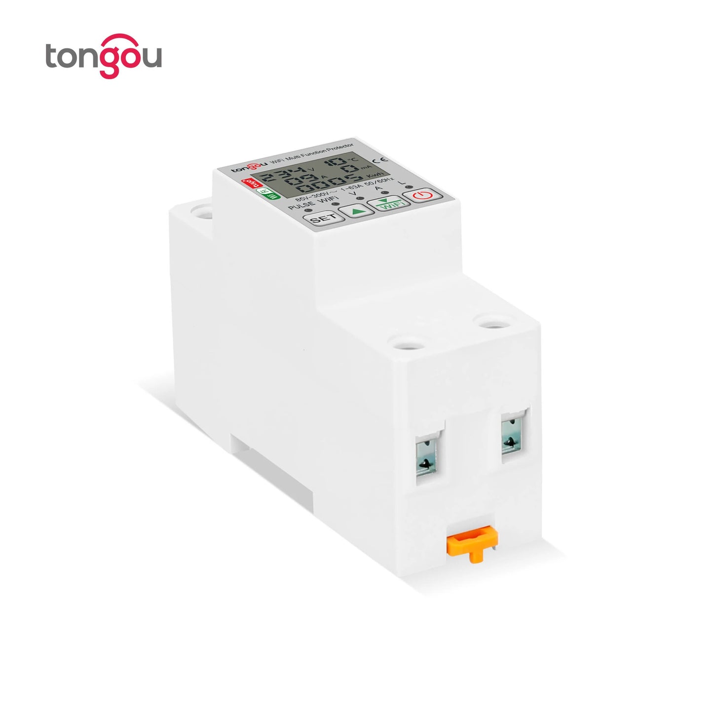 Smart WiFi Electric Meter: Remote Control, Real-Time Display, Adjustable Voltage & Current Protection, Energy Efficient for Home