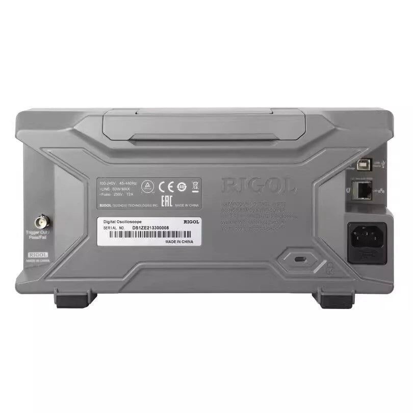 RIGOL DS1102Z-E 100MHz 2-Channel Digital Oscilloscope, 1GSa/s, 24Mpts, UltraVision, USB/LAN Connectivity, Compact Design