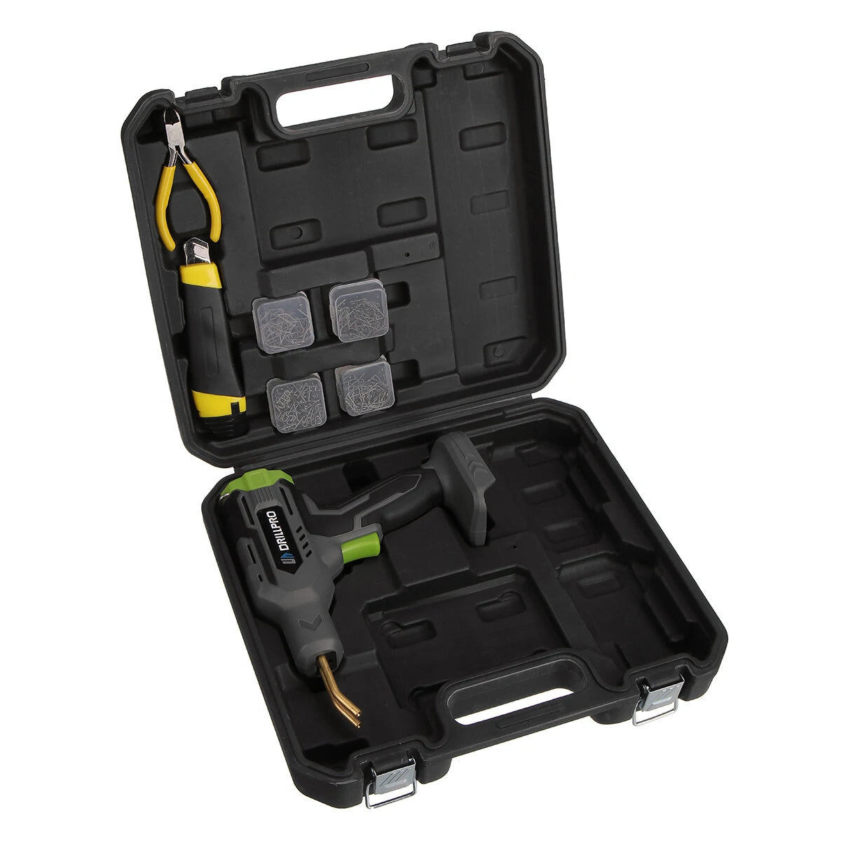 Drillpro 20V Cordless Plastic Welder Kit - Fast-Heating, Portable Welding Gun for Car Bumper & Fuel Tank Repairs - Compatible with Mak Li-ion Battery