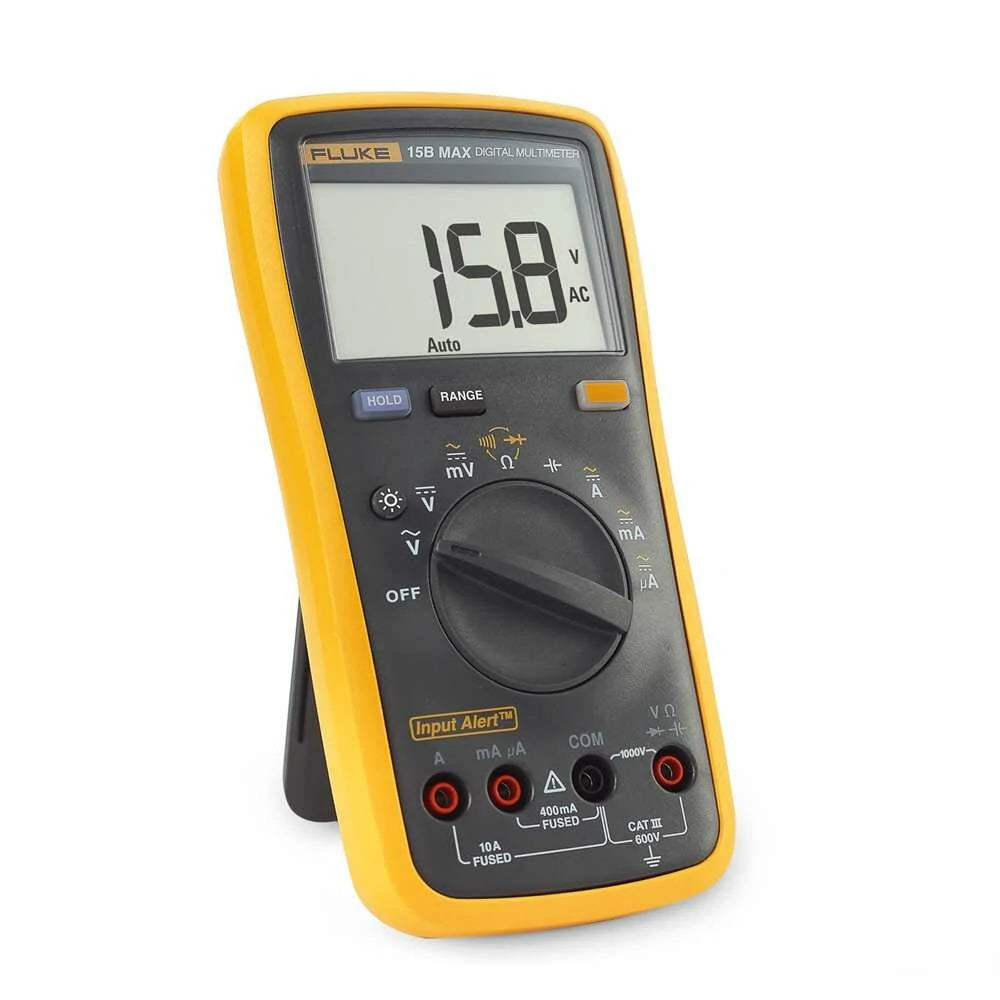 FLK-15B MAX-01 High Precision Digital Multimeter, 4000 Counts AC/DC Voltage Auto Portable Multifunction