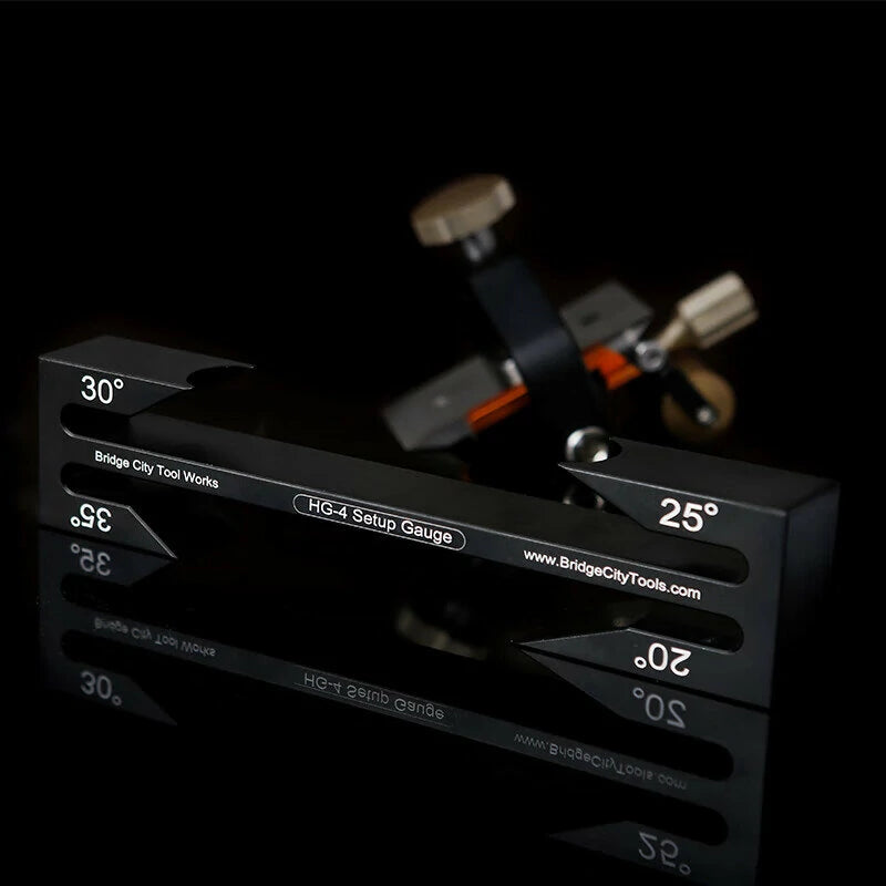 HG-4 Precision Honing Guide for Planing Blades & Woodworking Chisels - Bridge City Tool Works
