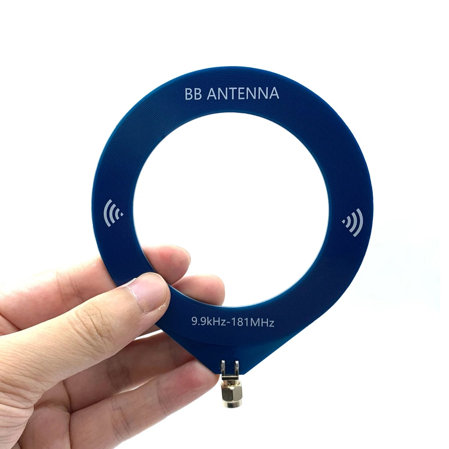 Portable Broadband Radio Antenna 9.9kHz-181MHz MW SW Circular Design