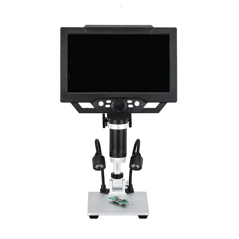 12MP HD Digital Microscope, 9-Inch Screen, 1-1600X Zoom, LED Fill Light
