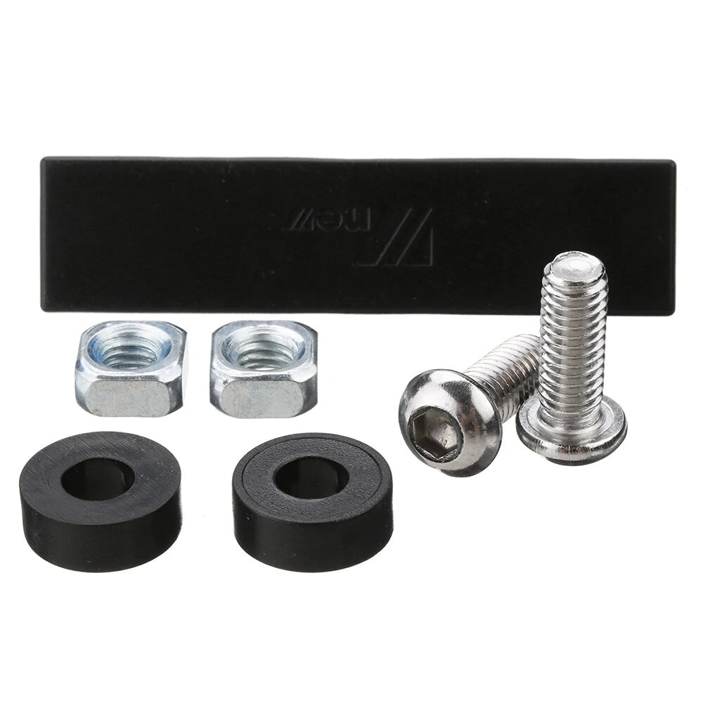 Aluminum Miter Gauge Box Joint Jig Kit 30x60x450mm for Router Table Saw Woodworking