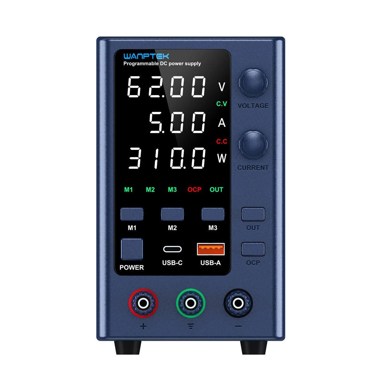 WANPTEK Digital Power Supply 0-160V 0-10A with Multi-Function Protection & Stability for Electronics - Model EPS Series