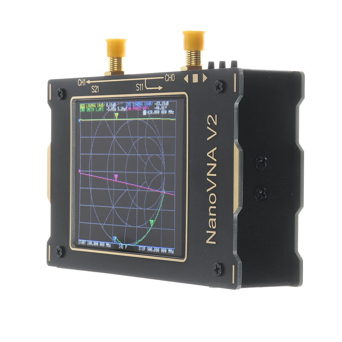 NanoVNA V2 3G Vector Network Analyzer 50KHz-3GHz Antenna for Windows