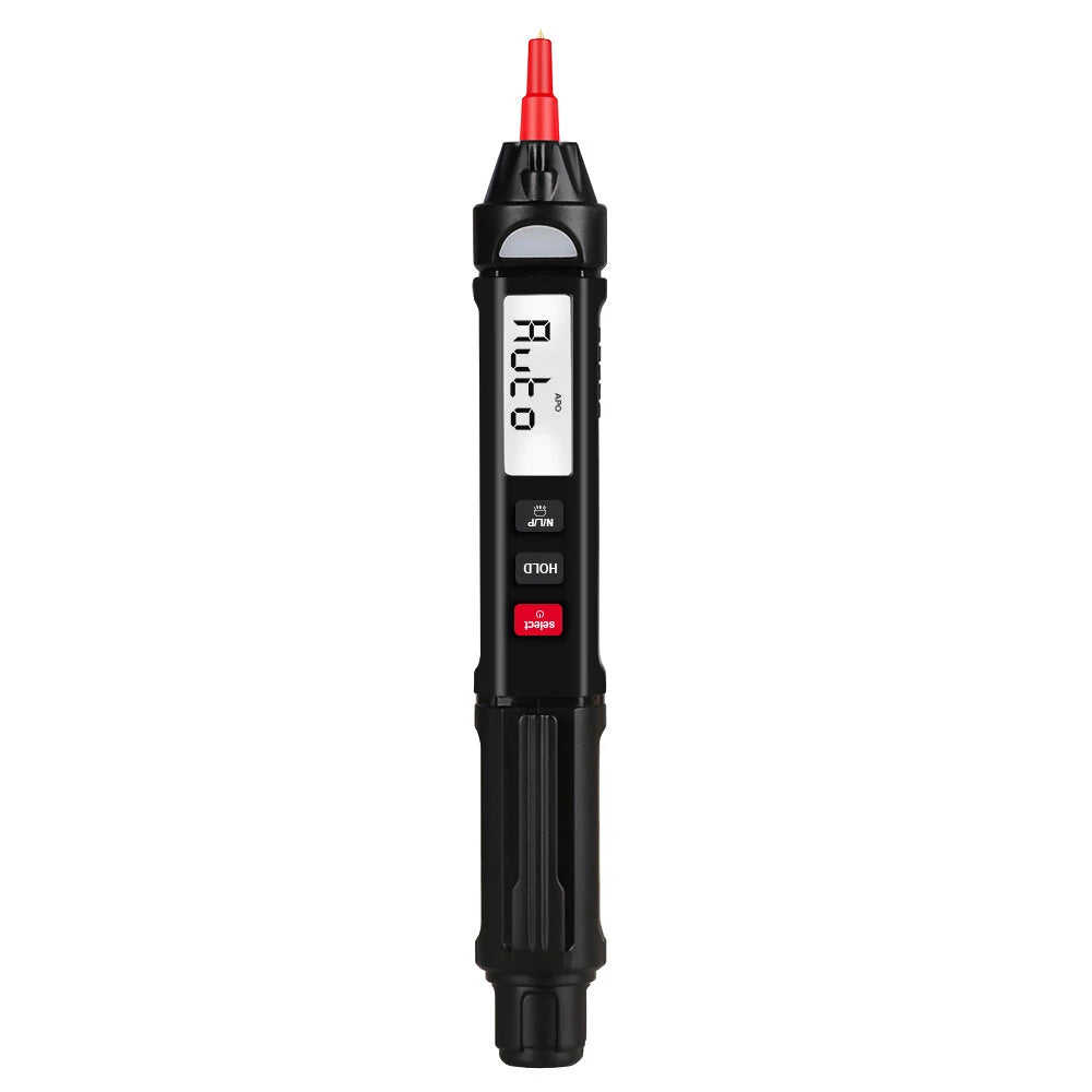 MUSTOOL MT008 2-in-1 Digital Multimeter Pen - 4000 Counts AC/DC Voltage Meter & Resistance Diode Tester