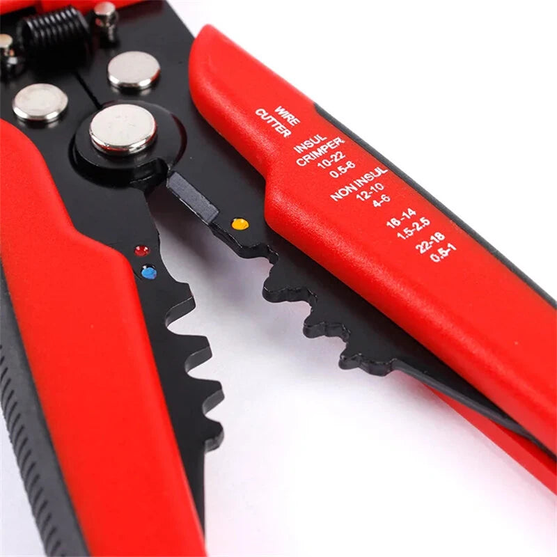 5-in-1 Automatic Wire Stripper & Crimping Tool - Multifunctional Electricians Scissors & Pliers for Electrical Repair