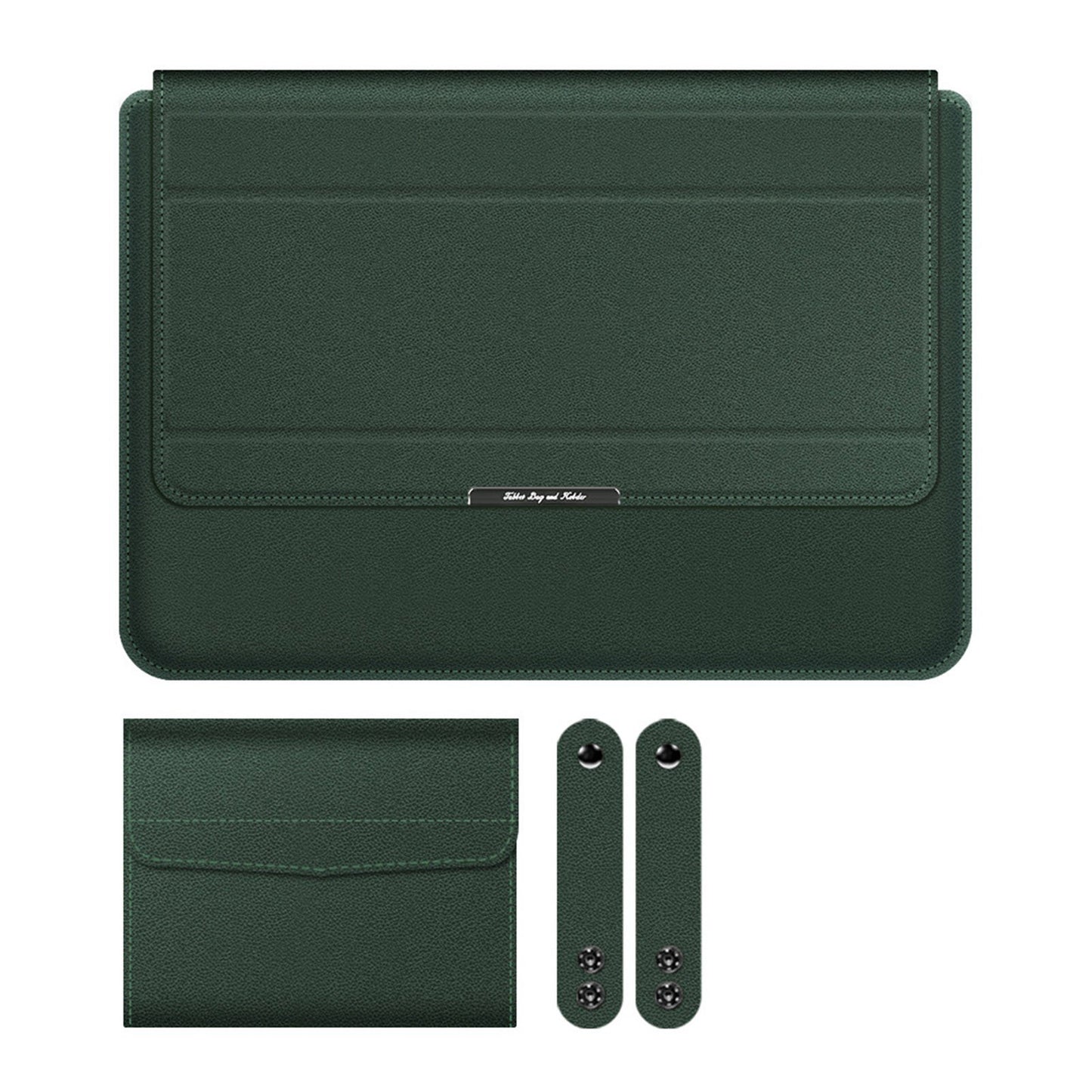Waterproof 15-Inch Laptop Sleeve Case 3-in-1