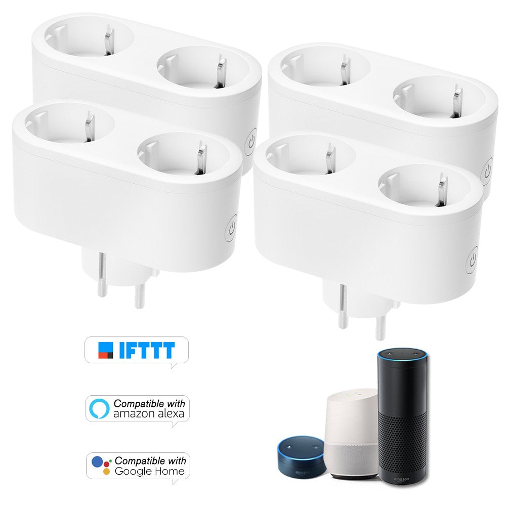 Smart WiFi Plug EU Type E - 2 Pack