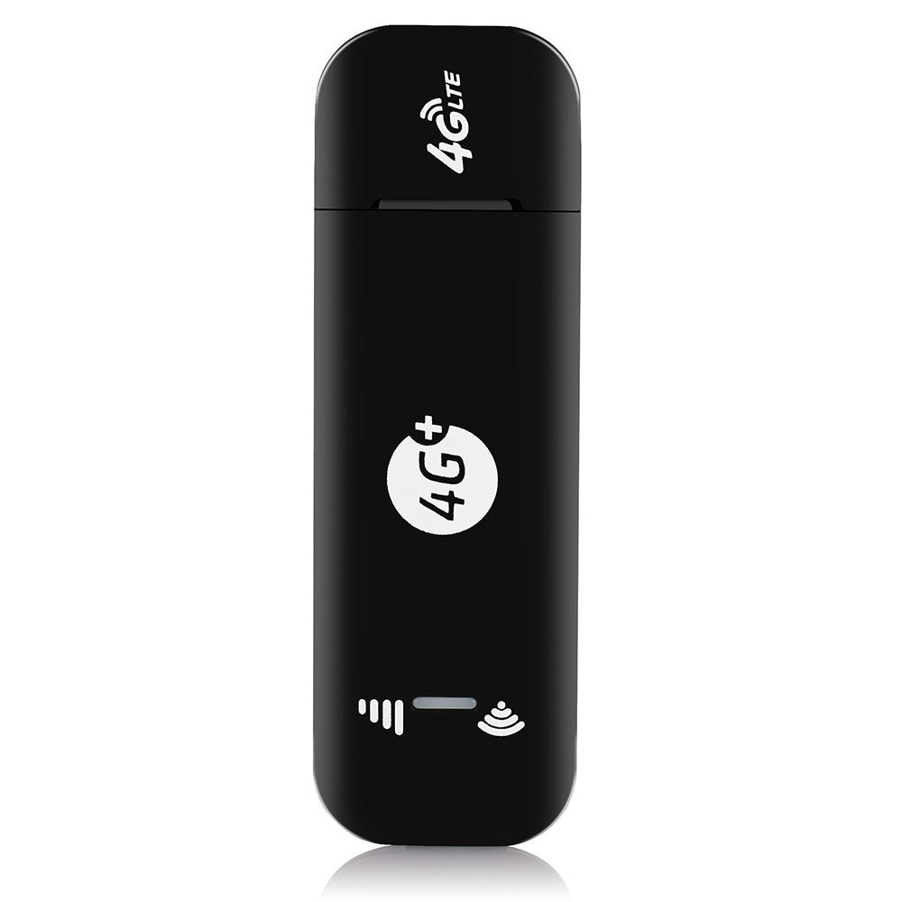 4G LTE USB WiFi Hotspot Modem - 150Mbps DL, 50Mbps UL, SIM Slot, Ext Antenna, Connects 10 Devices