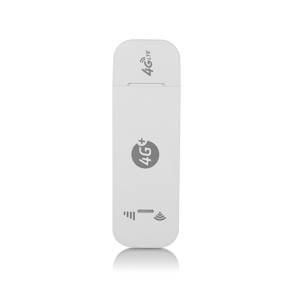 4G LTE USB WiFi Hotspot Modem - 150Mbps DL, 50Mbps UL, SIM Slot, Ext Antenna, Connects 10 Devices
