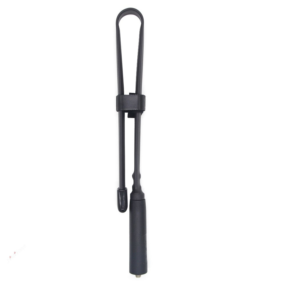 High Gain Foldable Walkie Talkie Antenna SMA-Male 108cm 144/430MHz Wide Compatibility
