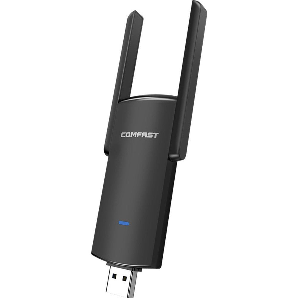 COMFAST CF-924AC Dual-Band 1300Mbps Gigabit USB WiFi Adapter - High-Speed, Stable, Low-Latency Wireless Network Card