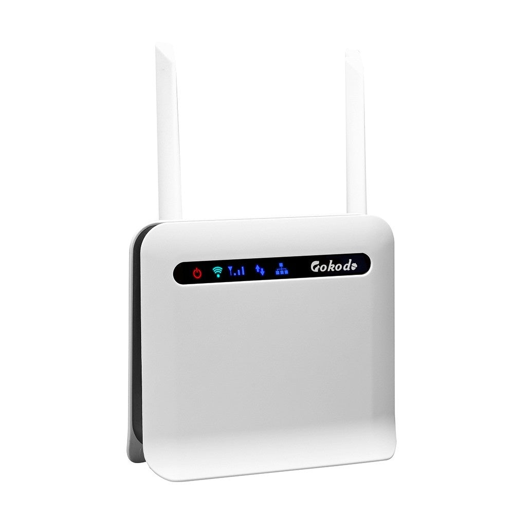 Industrial-Grade 300M Wireless Router CPE with EU Power Supply - 2.4G Single Band, Through-Wall, Portable (Europe & Africa)