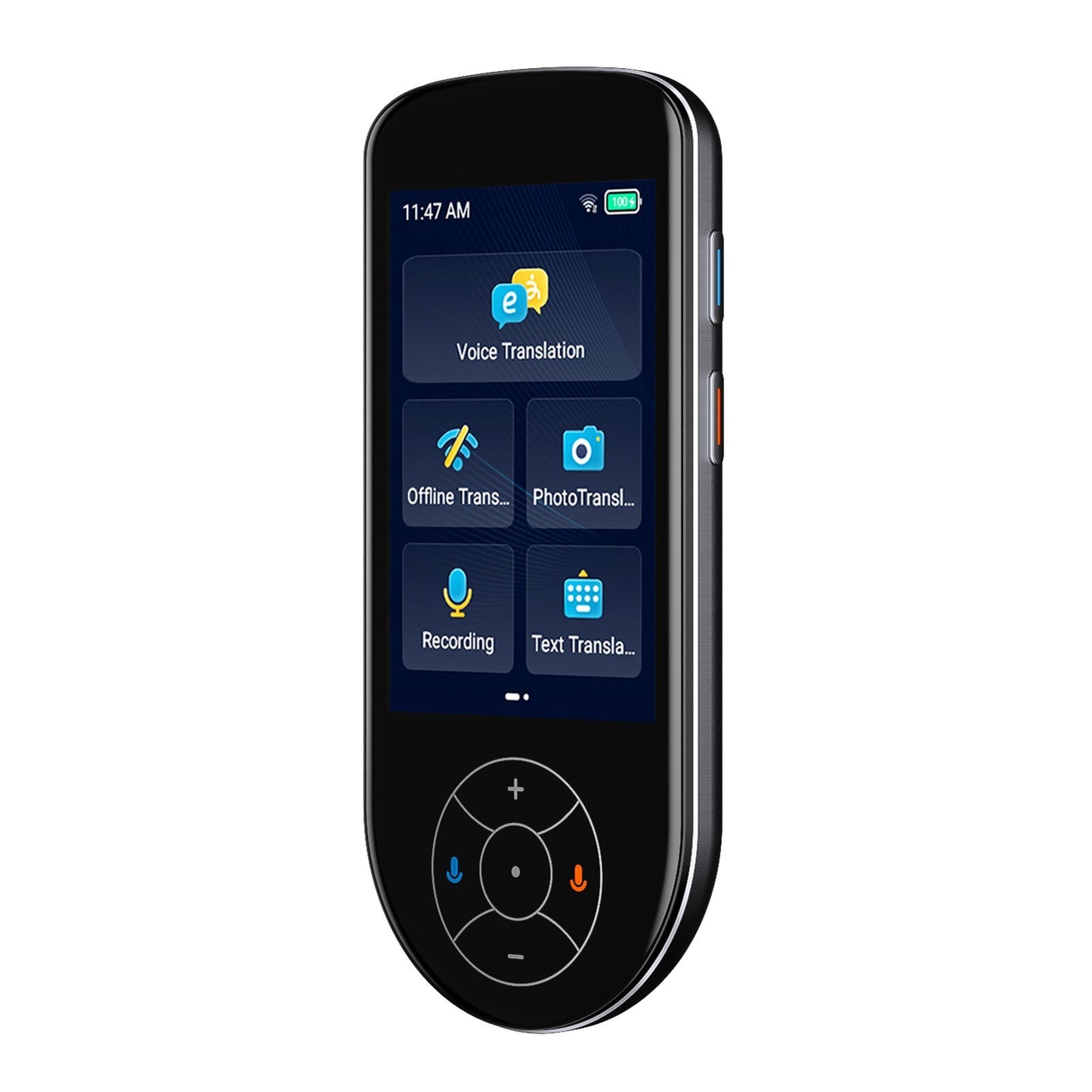 Language Translator Device V600 - 3.5 Screen, Supports 130+ Languages, Instant Two-Way Translator for Business, Learning, and Travel