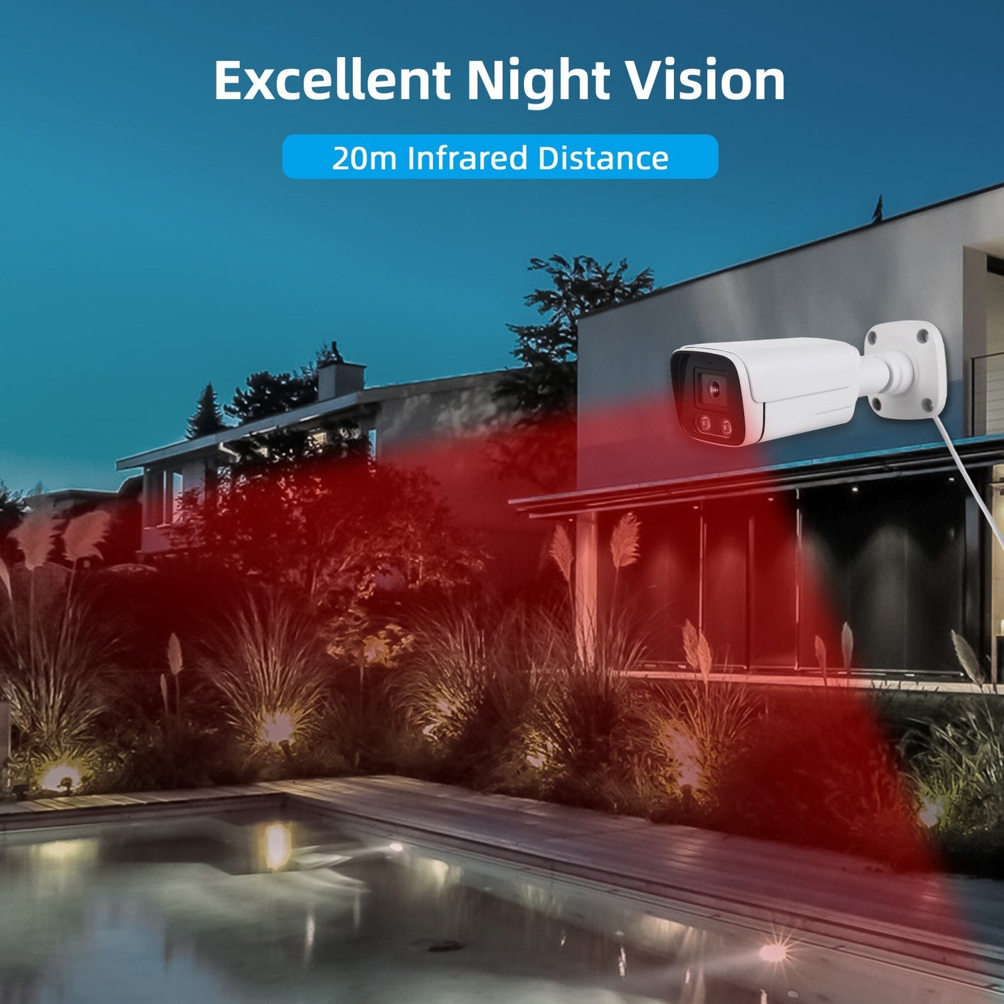 4MP PoE IP Security Camera