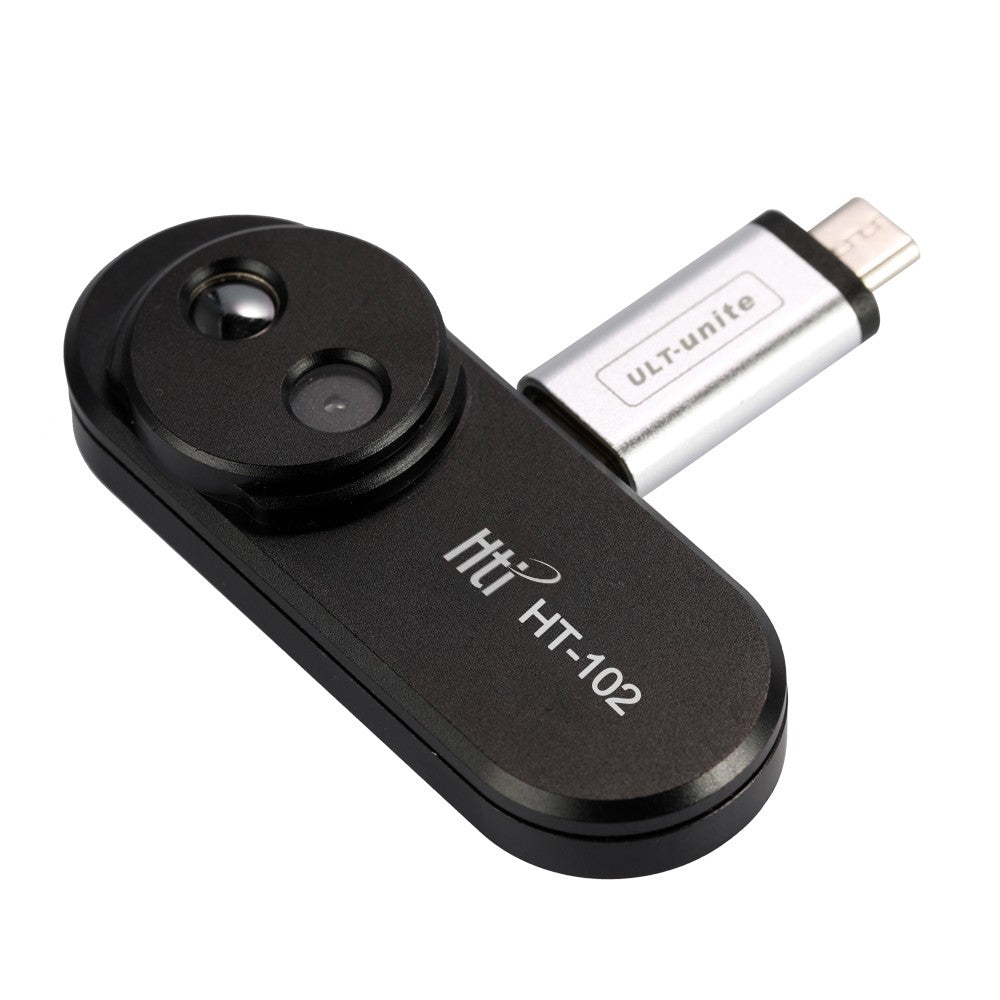 Android-Compatible Infrared Thermal Imager with Center Temperature Display & Adapter