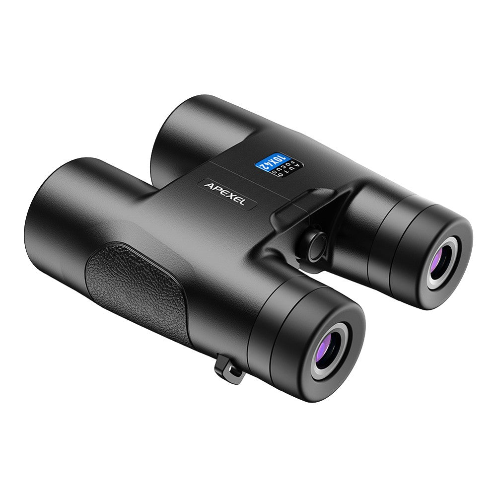 Portable 10X42 Auto-Focus Binoculars for Adults & Kids - Adjustable Eye Distance Telescope for Sports & Wildlife Observation
