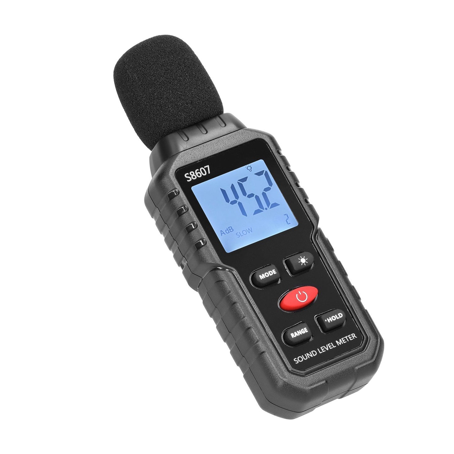 High Accuracy Mini Sound Level Meter 30-130dB A-weighted Digital Noise Detector with Backlit Display