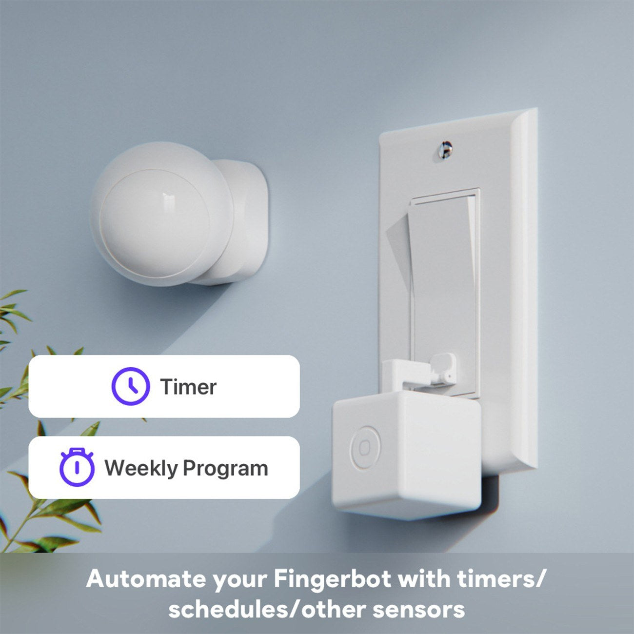 Smart Fingerbot Remote Control Switch for Alexa & Google Home