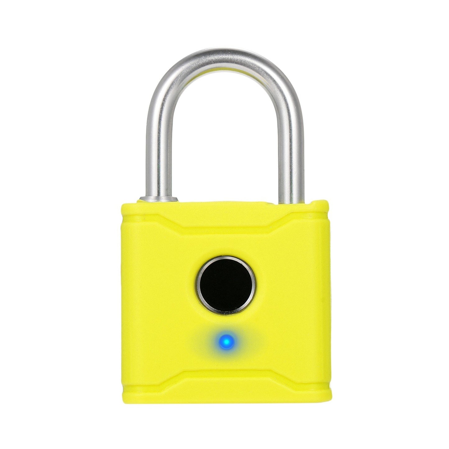Smart Fingerprint Padlock T1004D, Keyless & Rechargeable, IP65 Waterproof, Anti-theft for Luggage & Backpack