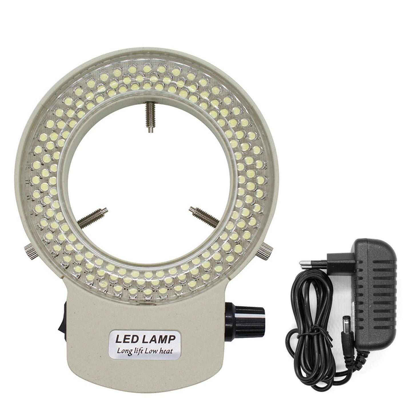 Adjustable LED Microscope Light with 114 Glareproof Beads for Enhanced Illumination