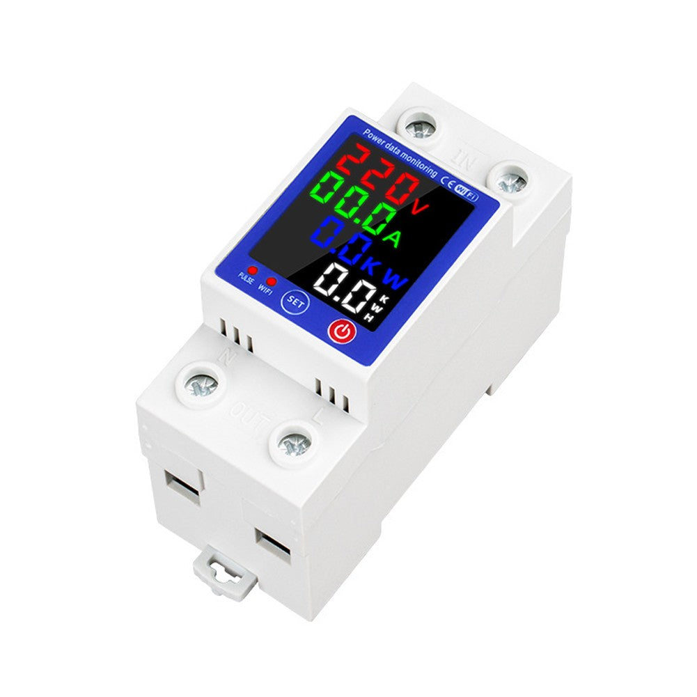Intelligent Automatic Reclosing Circuit Breaker with LCD Display and Overcurrent Protection