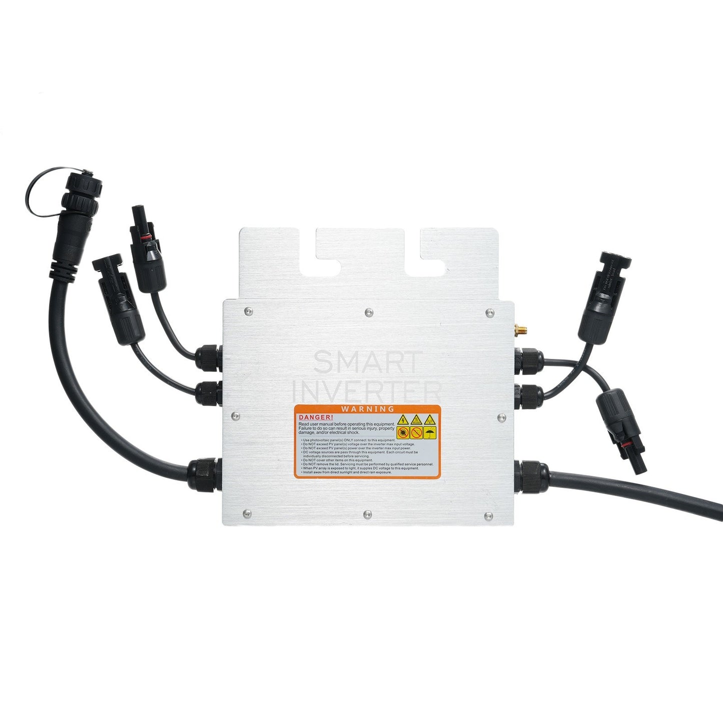 700W Solar Micro Inverter Grid Tie, Waterproof IP65, WiFi Control, Automatic DC to AC Identification, 120/230V