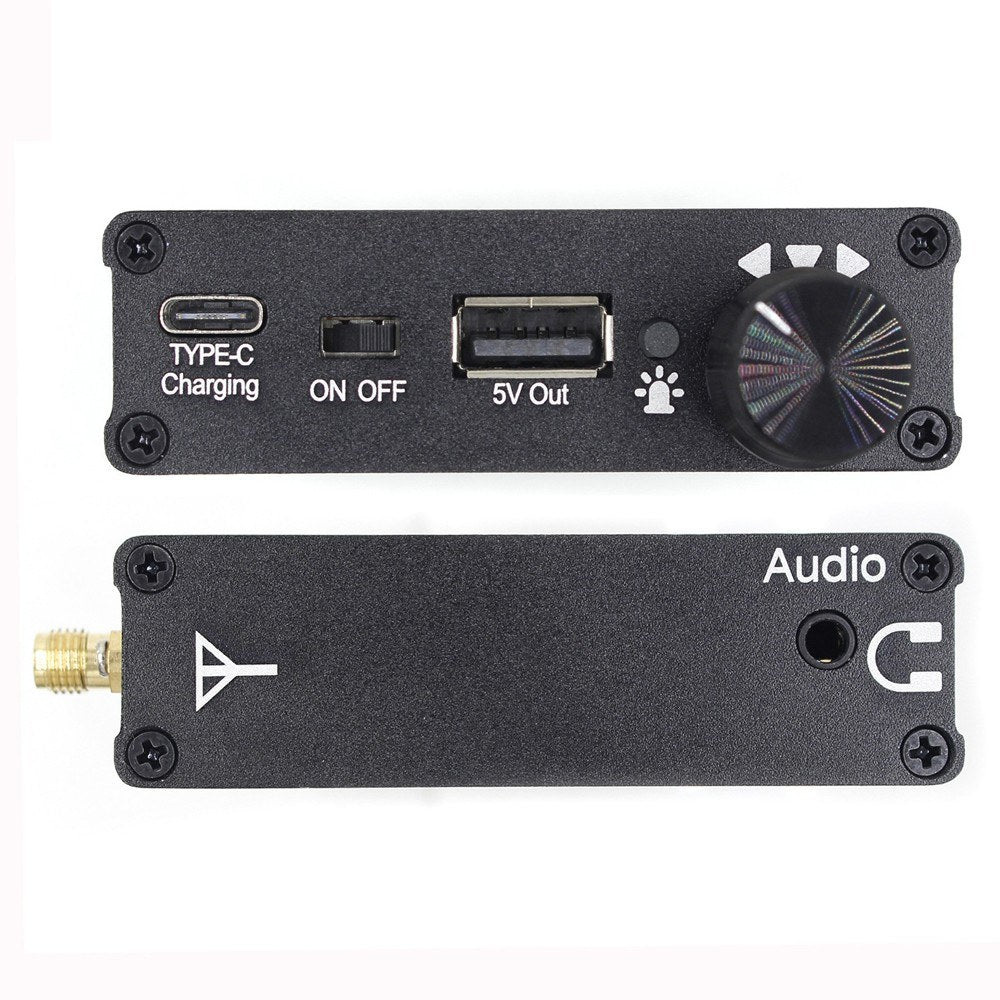 Professional Portable SDR Radio Receiver 100KHz-149MHz with Multifunctional Shortwave Antenna