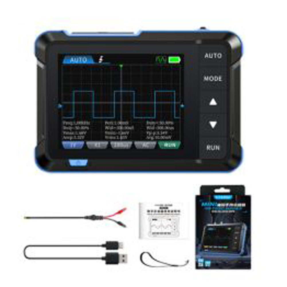 FNIRSI 2.8 Digital Oscilloscope & Signal Generator - 1M Bandwidth, 5MS/s Sampling, Handheld High-Config Oscope Meter