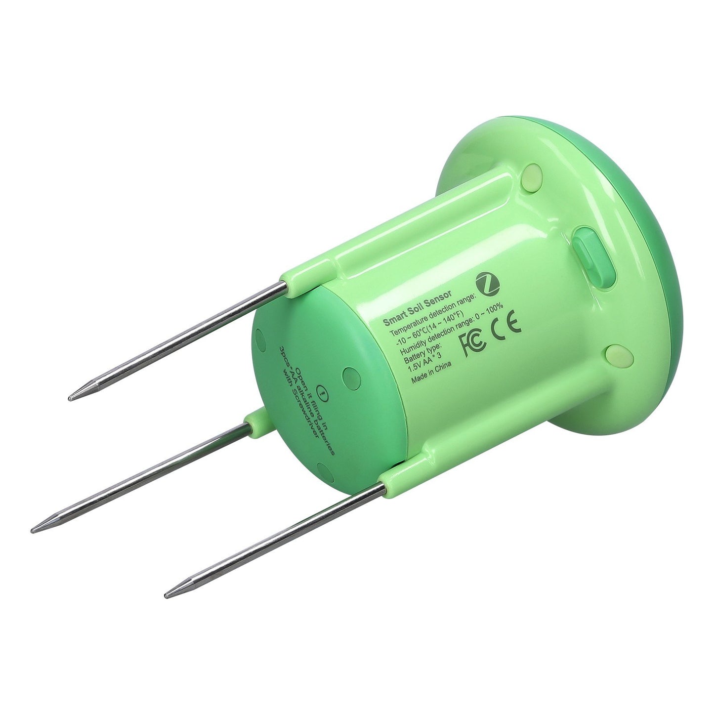 Tuya ZigBee Soil Tester: IP66 Waterproof Temp & Humidity Sensor, App-Controlled, History View, Device Sharing, Low Battery Alert (Requires Gateway)