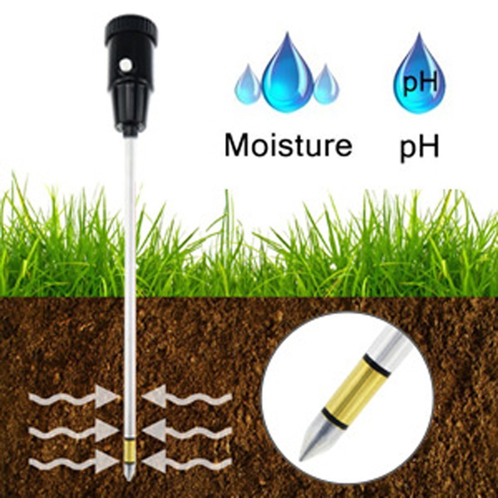 Portable Soil Moisture & PH Meter - High Accuracy Garden & Agricultural Detector Tool
