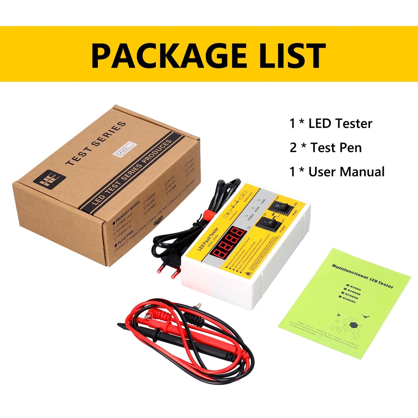 Multifunctional Portable LED Tester & Fault Detector for TV Backlight Repair - LED Lamp Beads & Light Strips Measurement Tool