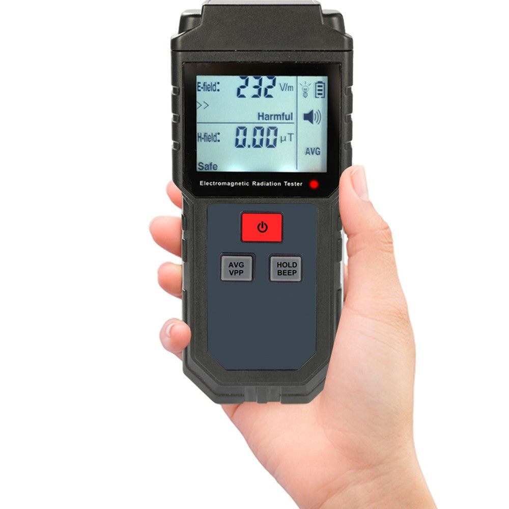 KKmoon Handheld Digital EMF Tester with Sound & Light Alarm