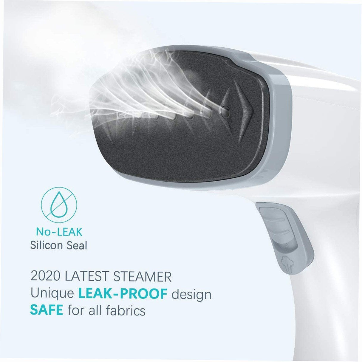 Portable 1800W LCD Fabric Steamer