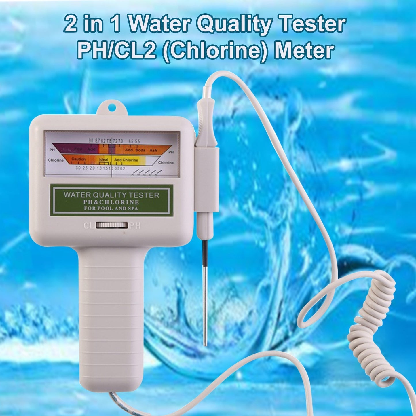 PC101 Digital pH Meter for Water Quality Testing