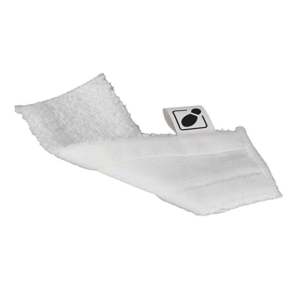 Microfiber Cloth Pad & Round Brush Kit for Steam Cleaner Hand & Floor Nozzles