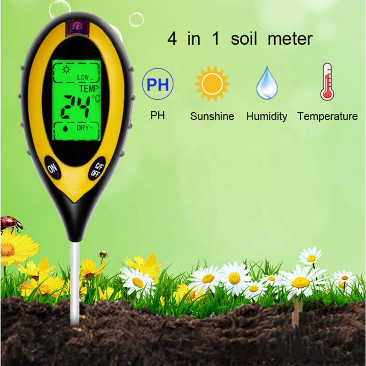 High-Precision Soil Survey Instrument for Plants
