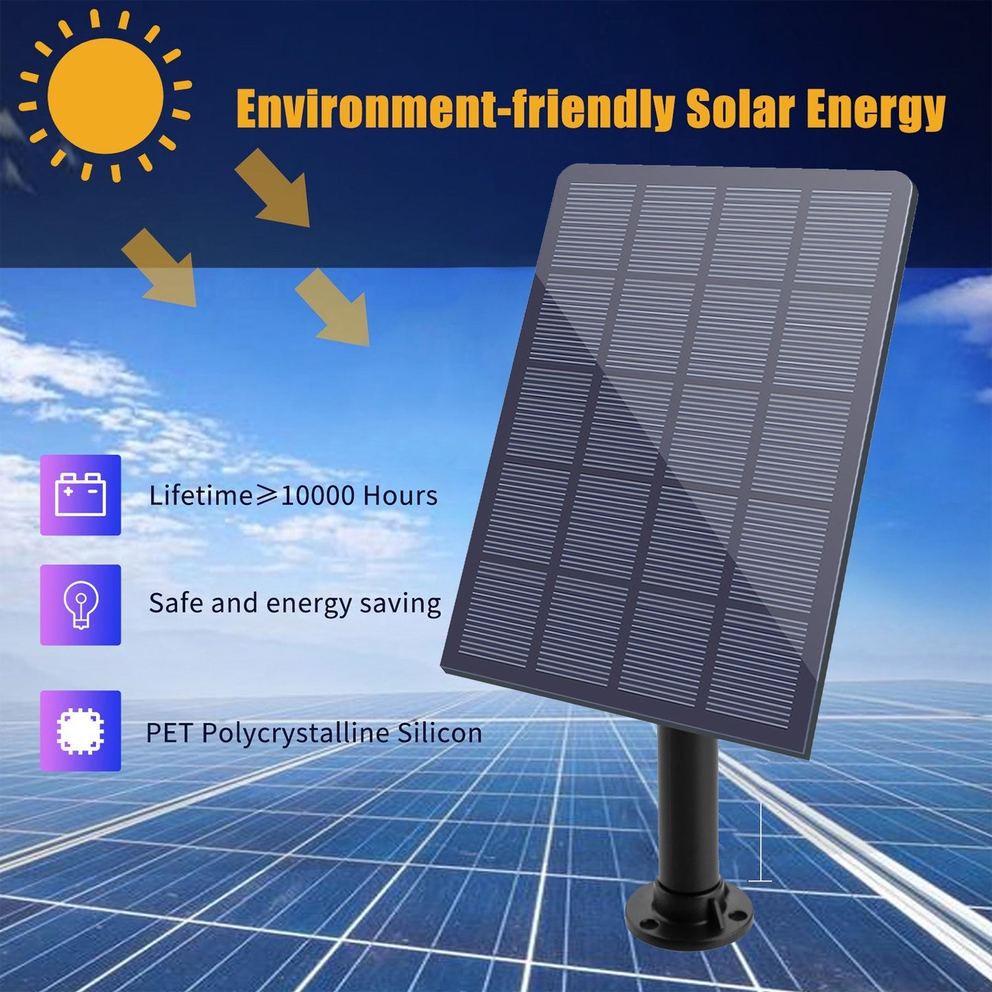 2.5W Solar Fountain Pump with 4 Nozzles - DIY Birdbath, Submersible Water Pump, Wall-Mounted, Plug-In for Fish Tank, Garden, Pool, Aquarium
