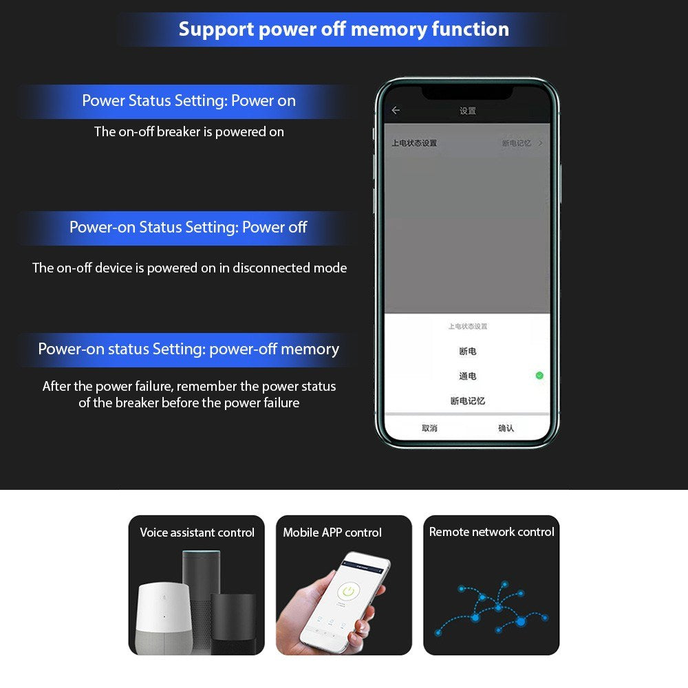 4 Pack 16A WiFi Smart Switch Relay Module - Dual Control, Voice & App Controlled, Tuya Compatible with Countdown & Group Features